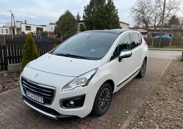 wielkopolskie Peugeot 3008 cena 46990 przebieg: 91350, rok produkcji 2016 z Chodzież